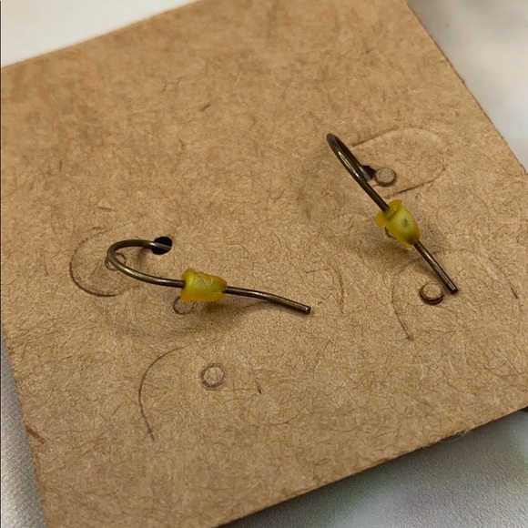 Plunder Teardrop Crystal Detail Earrings - Picture 2 of 2